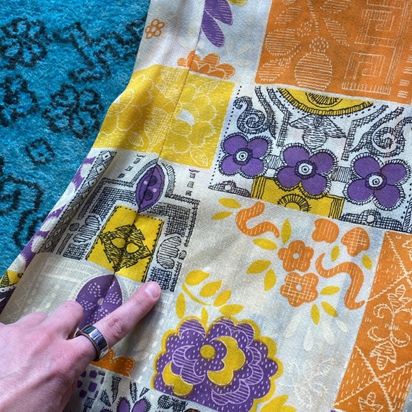 Vintage handmade maxi dress size Small - Picture 12 of 12